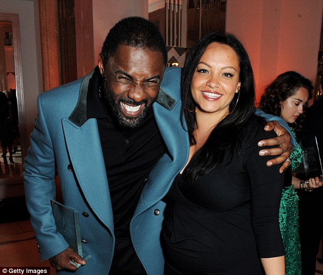 Idris Elba and Sonya Nicole Hamlin