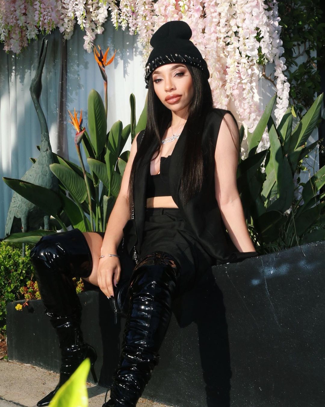 The daughter of the famous late rapper Eazy-E: Daijah Wright 