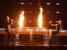 Paula and Ovi played with fire and reached the 2010 Eurovision final