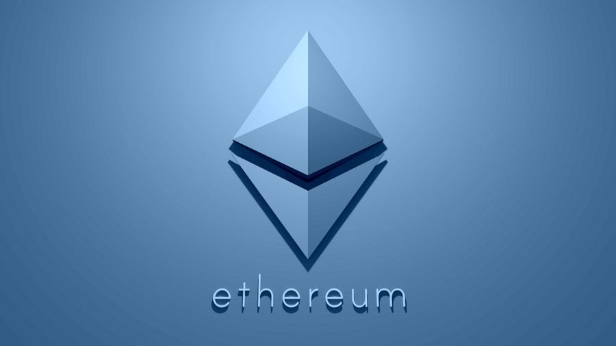Ethereum blue logo