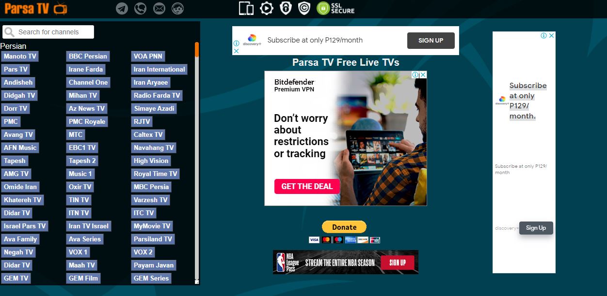 Watch Live Broadcast Of Music, TV Series, Movies, And More On ParsaTV