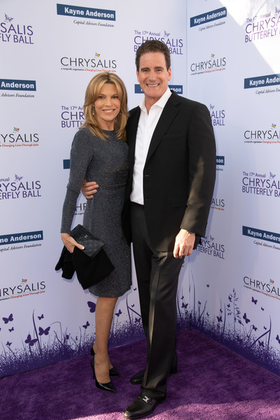 George Santo Pietro with his ex-wife, Vanna White, at a Chrysalis Butterfly Ball