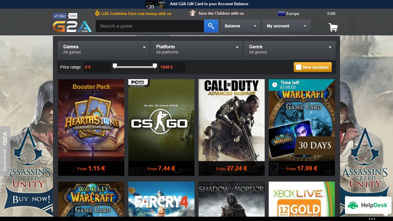 G2a Games: Enjoy Amazing Games At The Lowest Possible Price