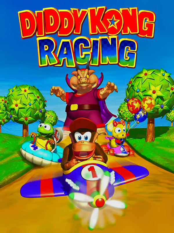 Diddy Kong Racing is a 1997 racing video game developed and published by Rare for the Nintendo 64. 