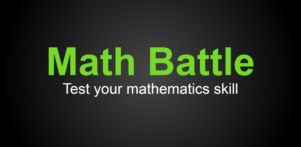Math Battle logo to test your mathematical skill
