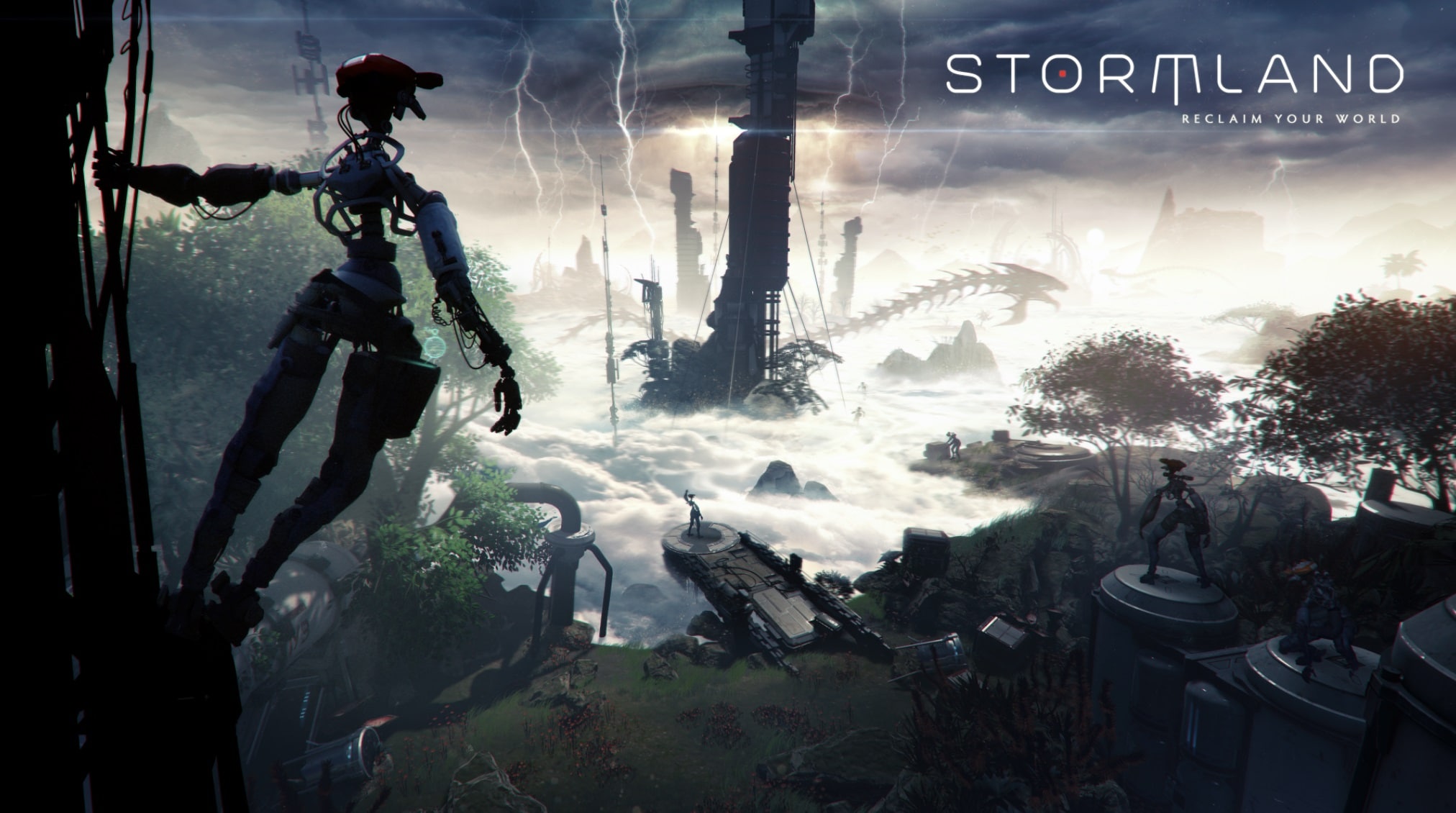 Stormland is a 2019 action-adventure game developed by Insomniac Games and published by Oculus Studios for the Oculus Rift virtual reality headset.