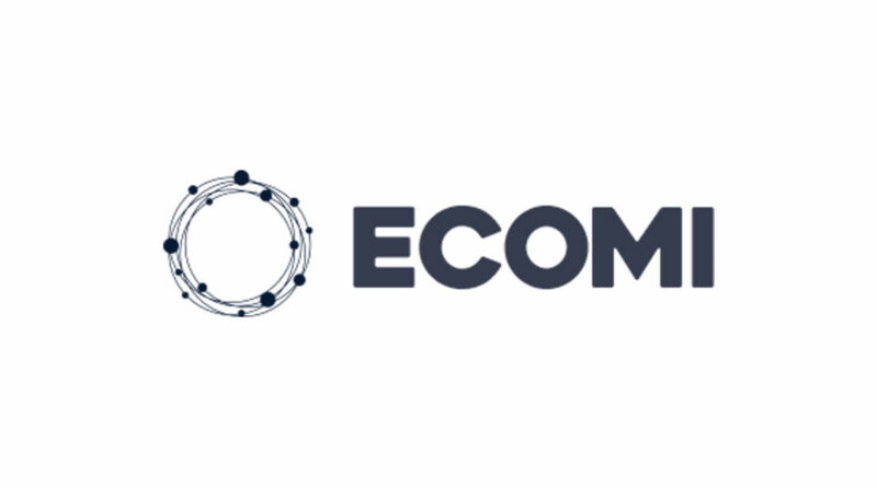 Ecomi logo on a white background