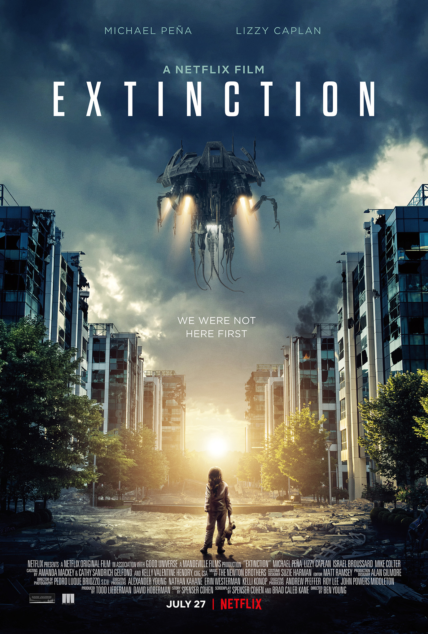 A man's home life starts to suffer when he has recurring nightmares about a destructive and unknown force. He must soon find the strength to save his wife and two daughters when extraterrestrials launch a devastating attack on the planet.