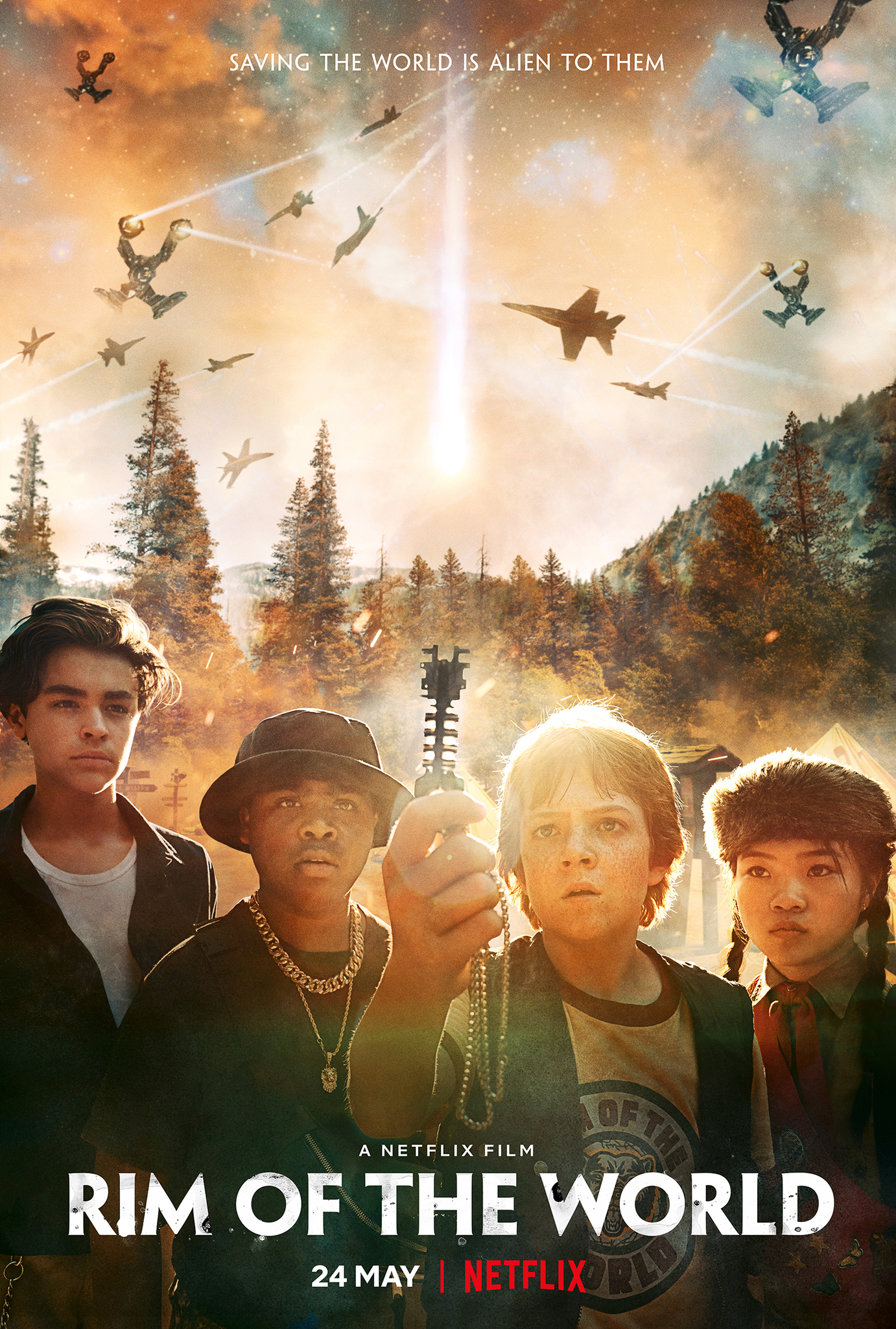 Summer camp has barely begun when aliens suddenly invade the planet. In a campground once teeming with people, four misfit teens are unexpectedly entrusted with a key that carries the secret to stopping the invasion.