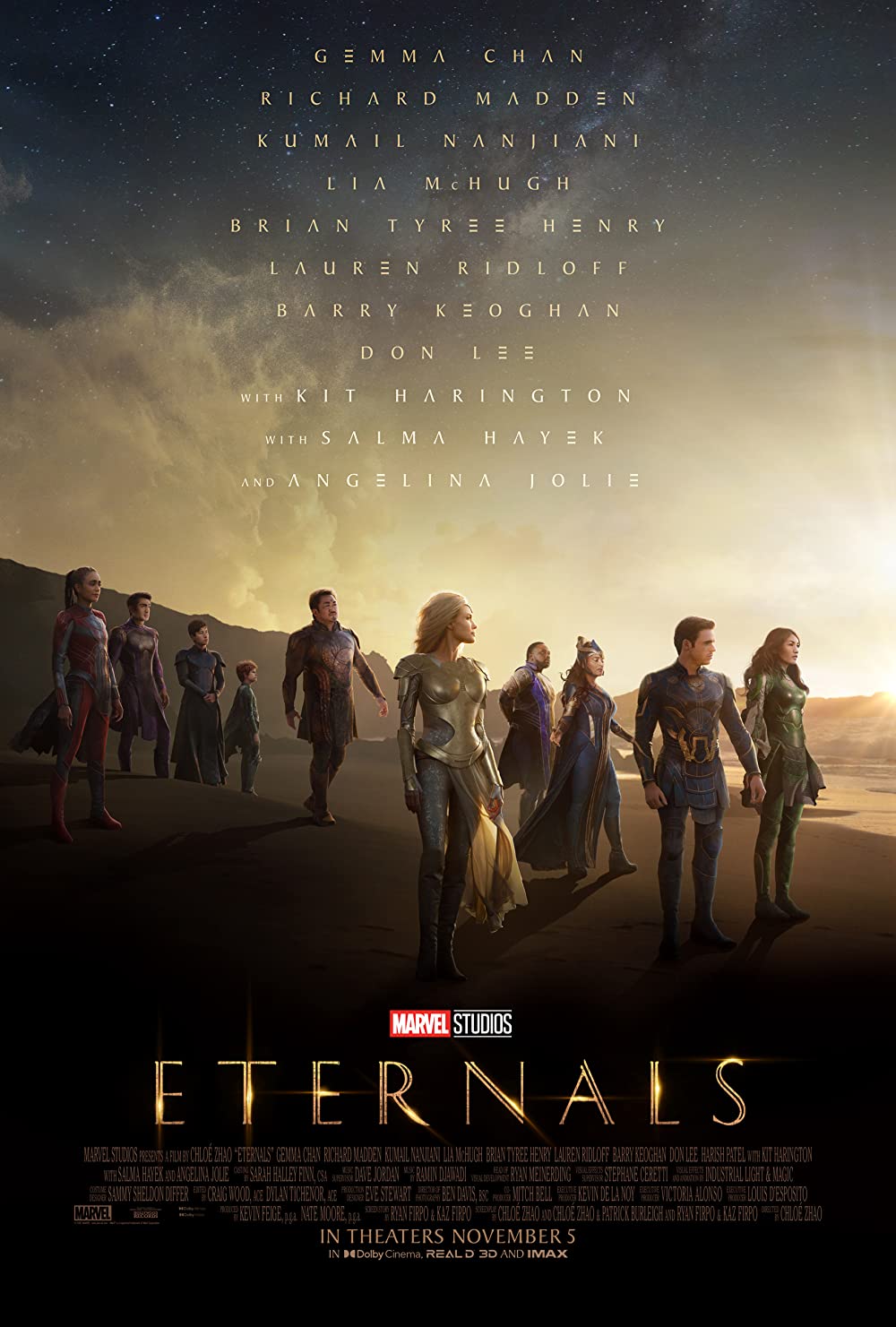 The Eternals, a race of immortal beings with superhuman powers who have secretly lived on Earth for thousands of years, reunite to battle the evil Deviants.