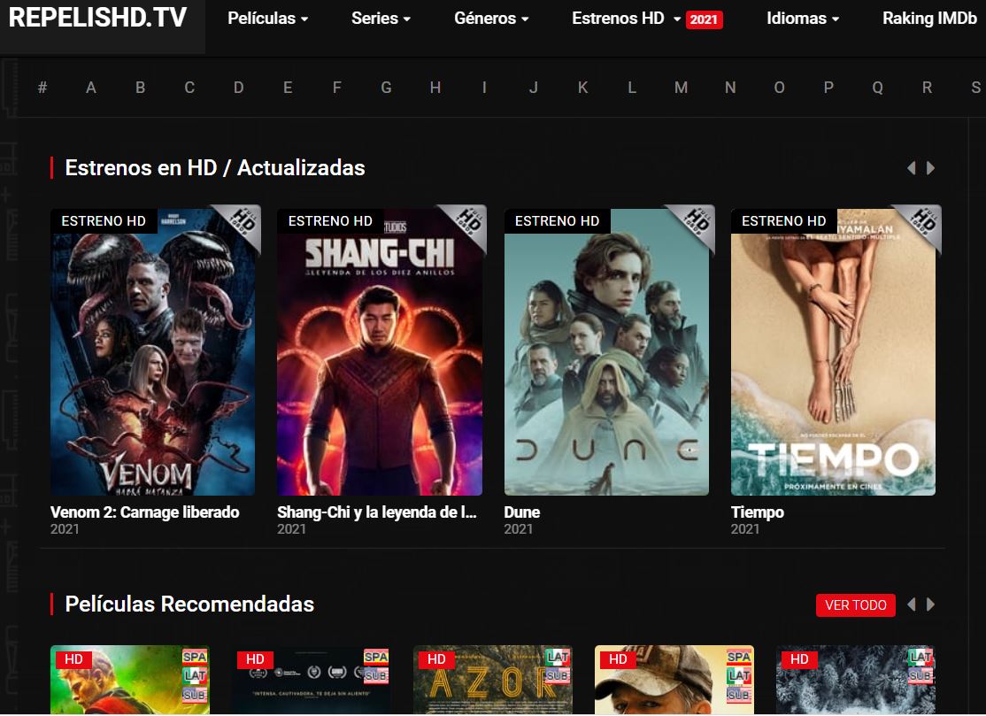 RepelisHD - Stream Thousands Of Movies And TV Shows For Free