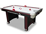A 72-inch air hockey table with an eye-catching appearance