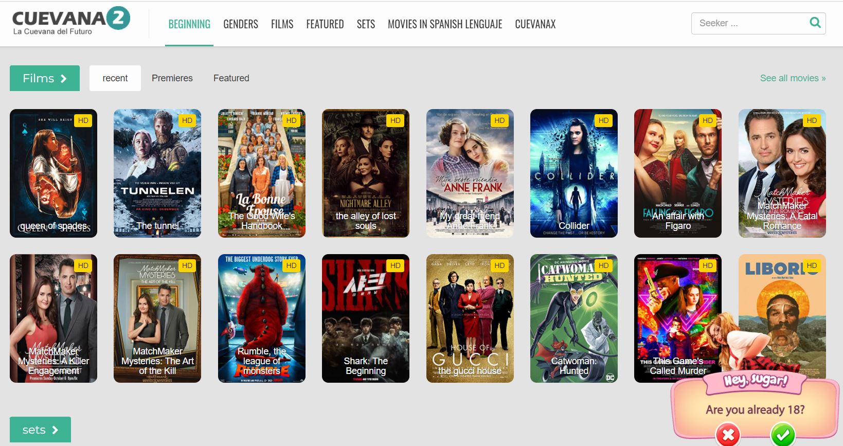 Cuevana2 -  Watch Spanish-Dubbed Movies Online For Free