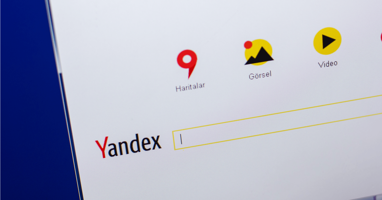 Yandex ru search bar