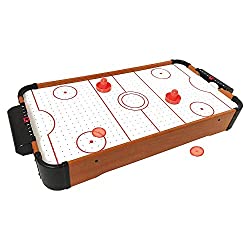 Sportcraft 27" wooden side tabletop air hockey table