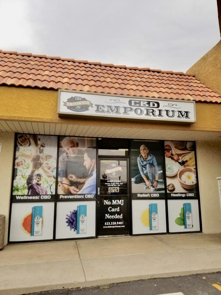 A CBD Emporium store in Arizona, USA