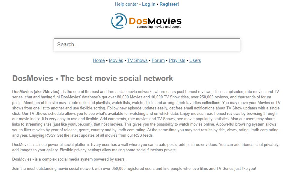 Binge-Watch Your Favorite Movies And TV Series For Free On DosMovies In 2022