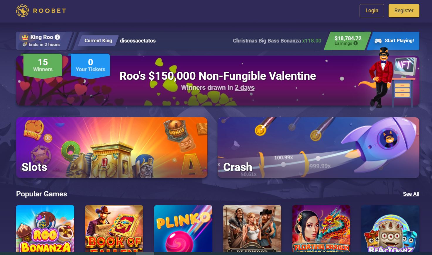Roobet Casino Is The Fastest-Growing Cryptocurrency Casino