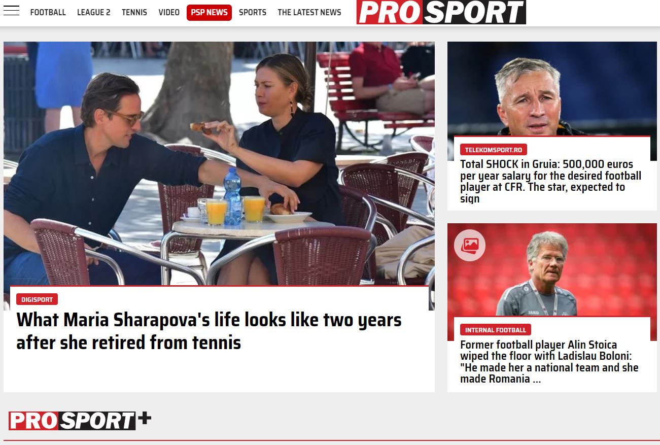 Prosport Ro - Daily Romanian Newspaper Covering Sports News