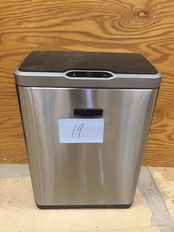 List Of The Best Costco Touchless Trash Can With Instructions For Motion Sensor Bin