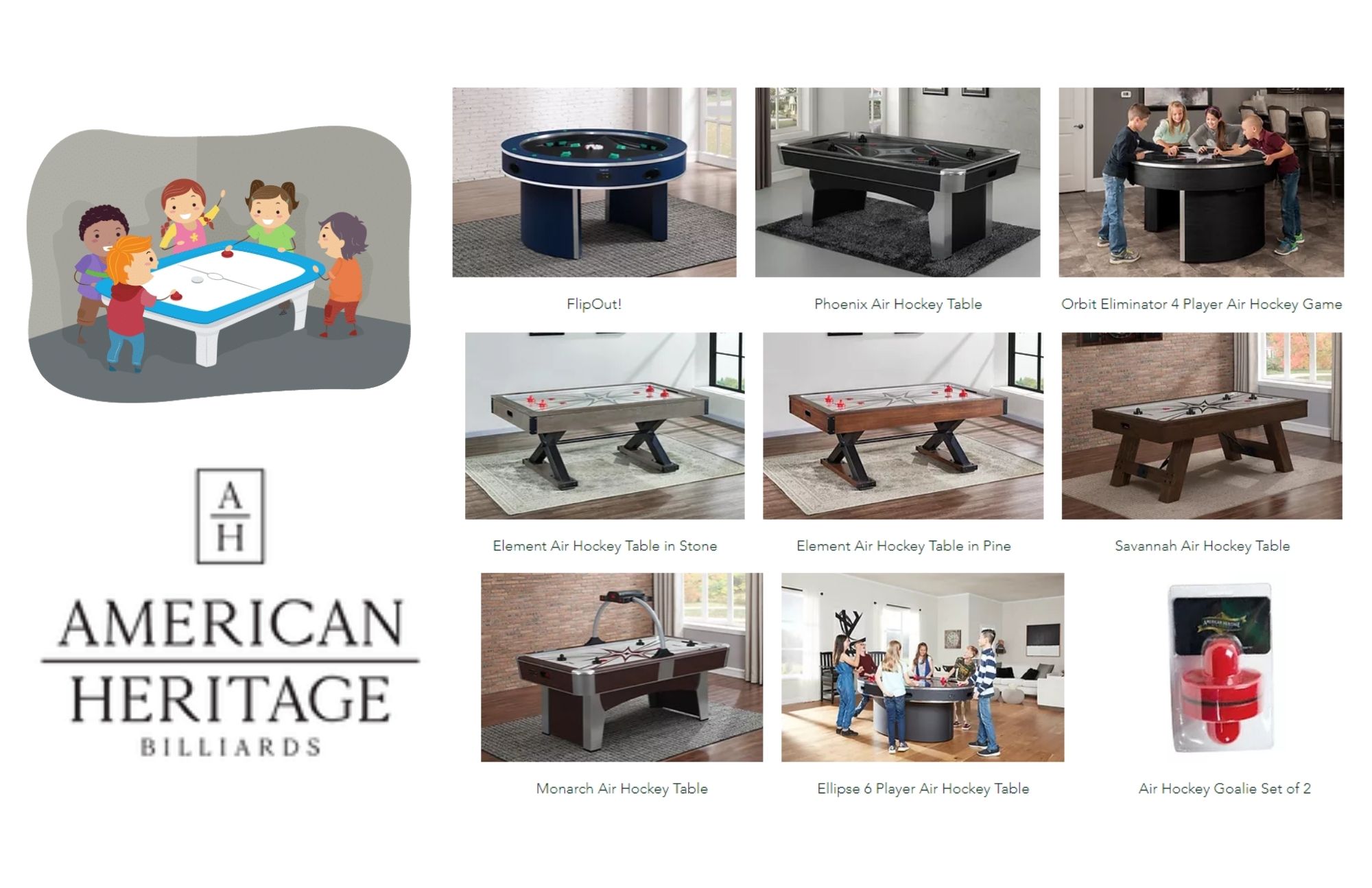 What Sets American Heritage Air Hockey Tables Apart From Other Air Hockey Manufacturers?