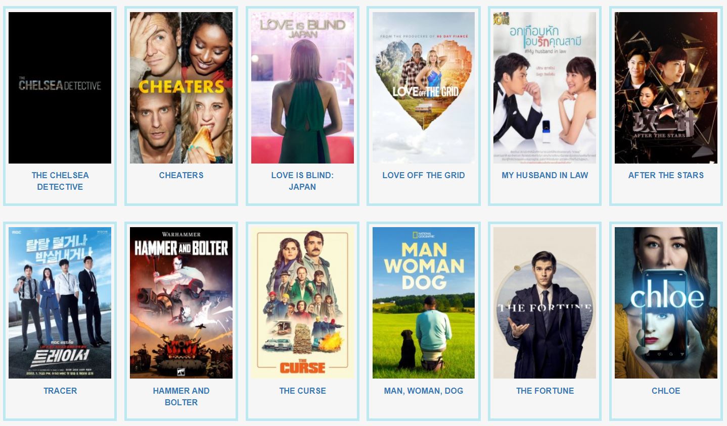 Screenshot of Popular TV Shows on Soap2day.To