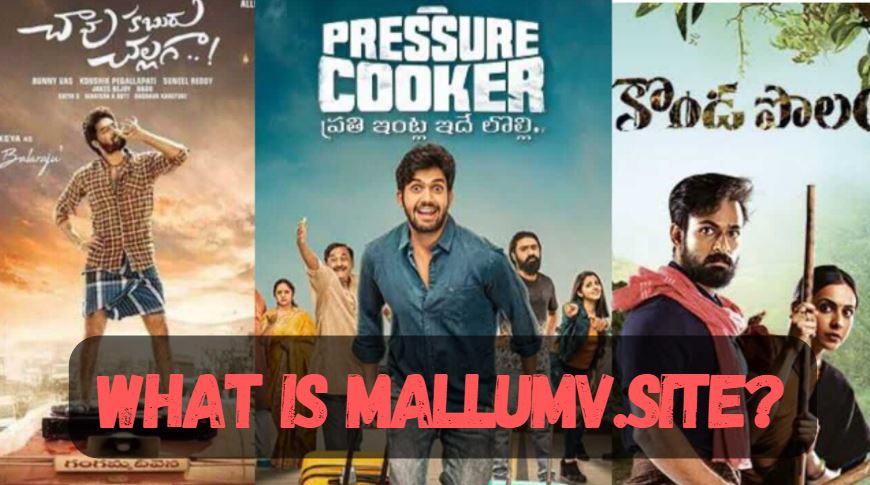 Movie covers with wordings what is mallumv.site
