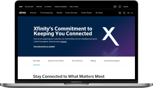 Services That xfinity com Include