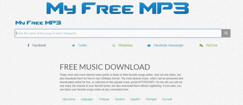 Listen And Download Music On MyFreeMP3 For Free