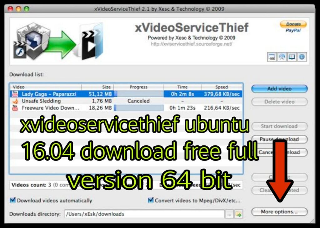How To Download XVideoServiceThief Ubuntu 14.04
