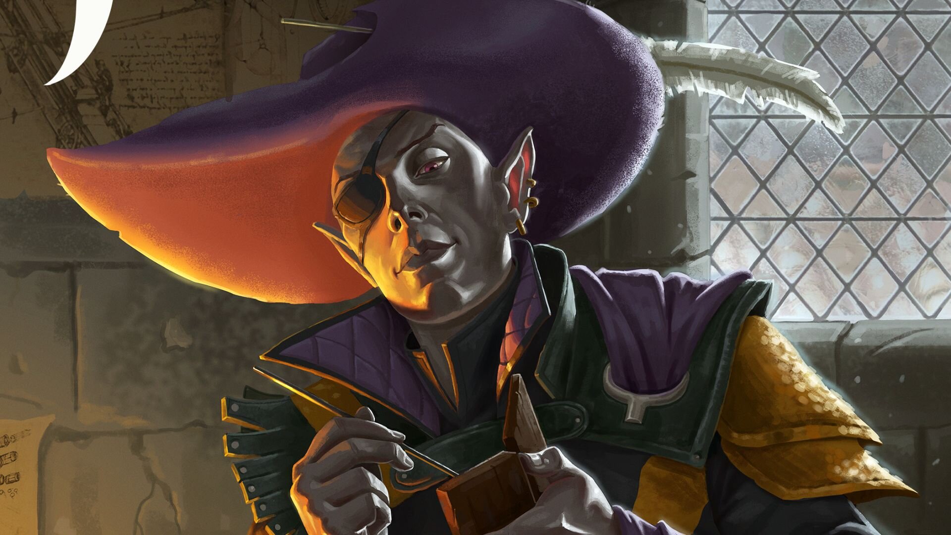 Painting of Jarlaxle character
