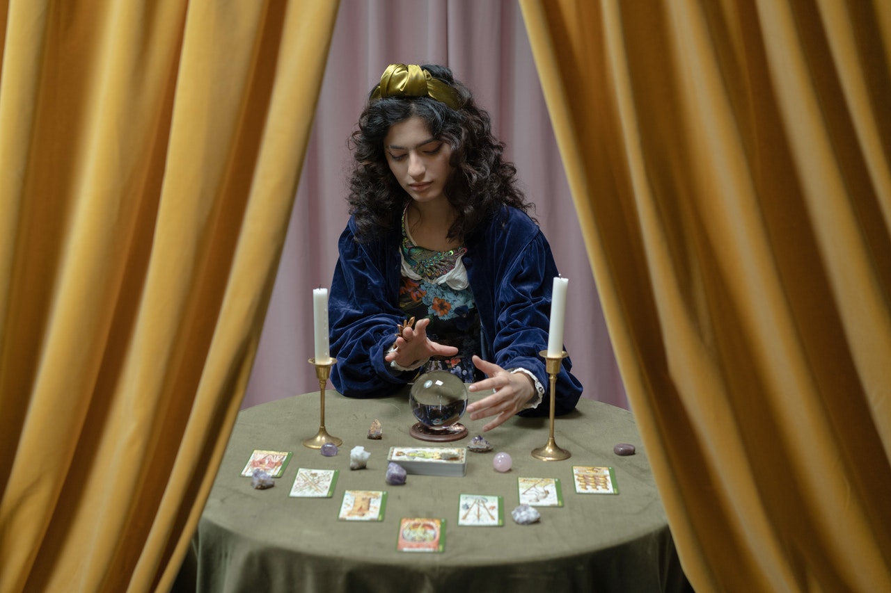 A Woman Fortune Telling