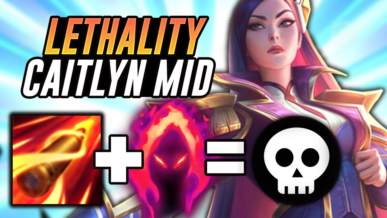 Lethality Caitlyn MID shot technique shown