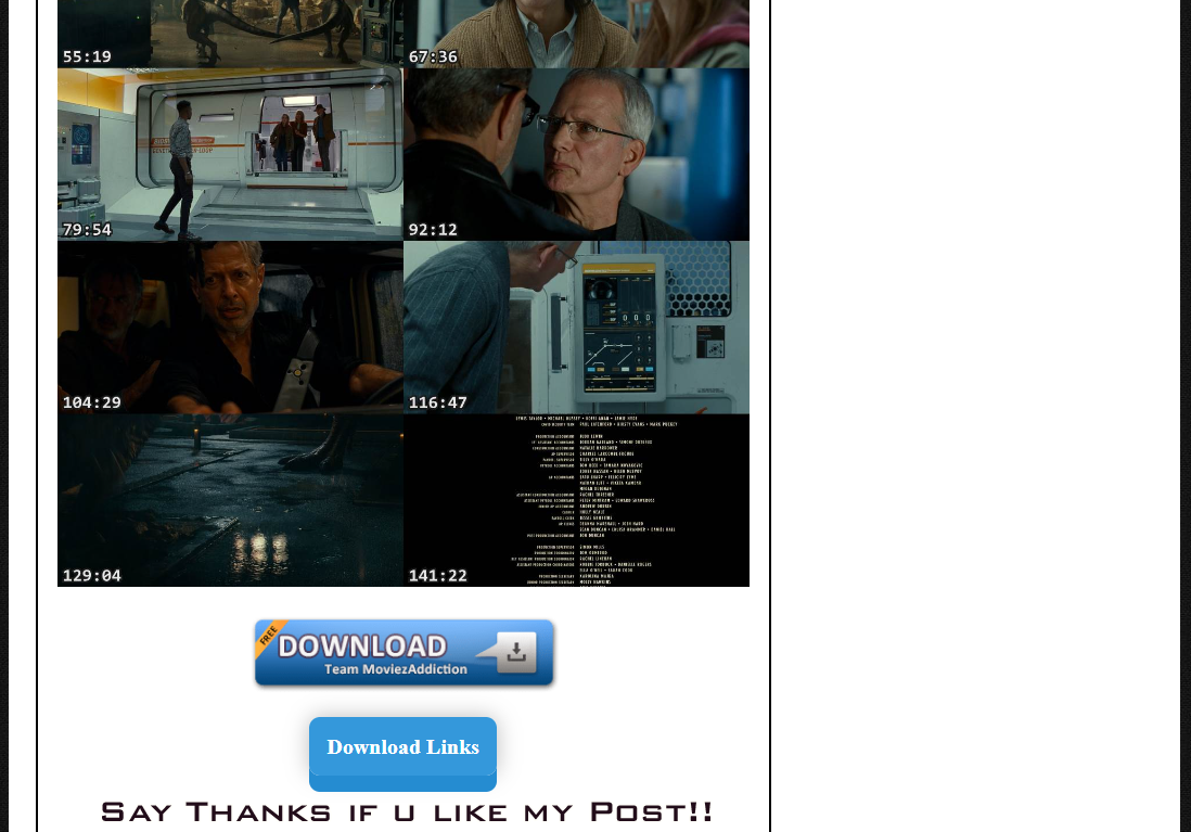 The light blue download link button at MoviezAddiction
