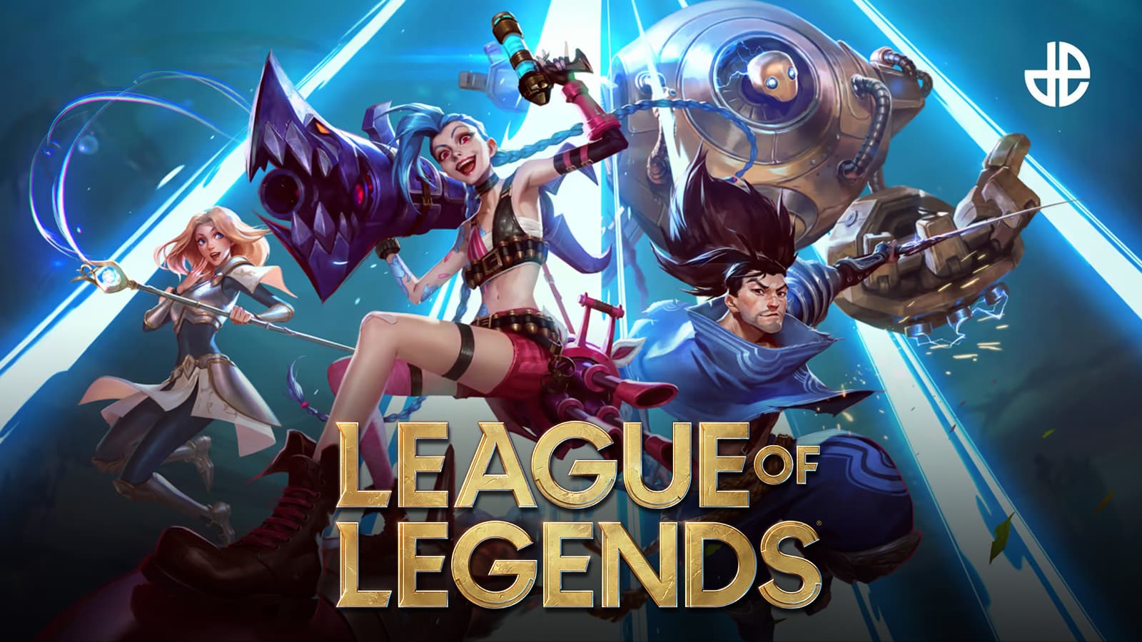 League of legends season 12 2022 wallpaper with characters