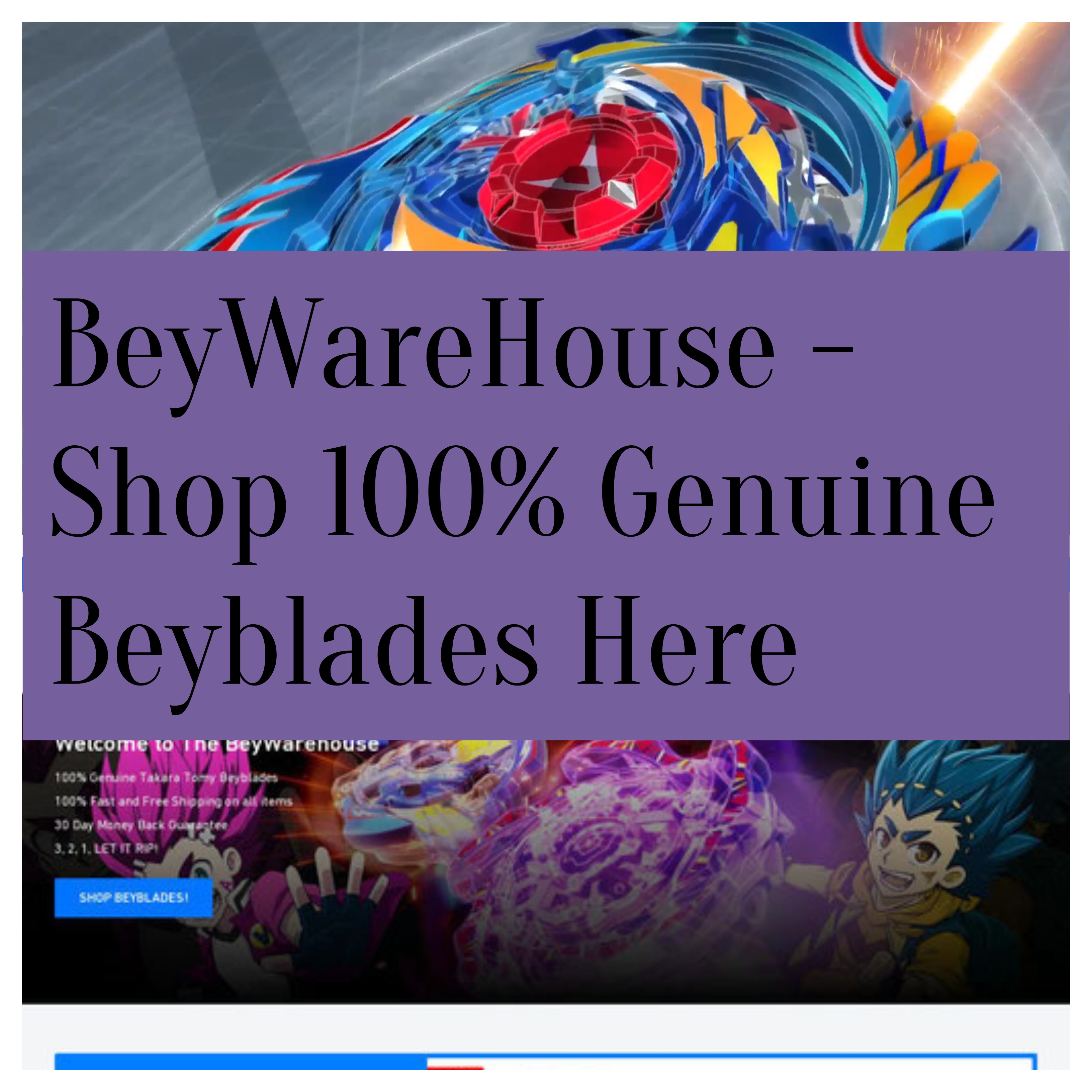 BeyWareHouse - Shop 100% Genuine Beyblades Here