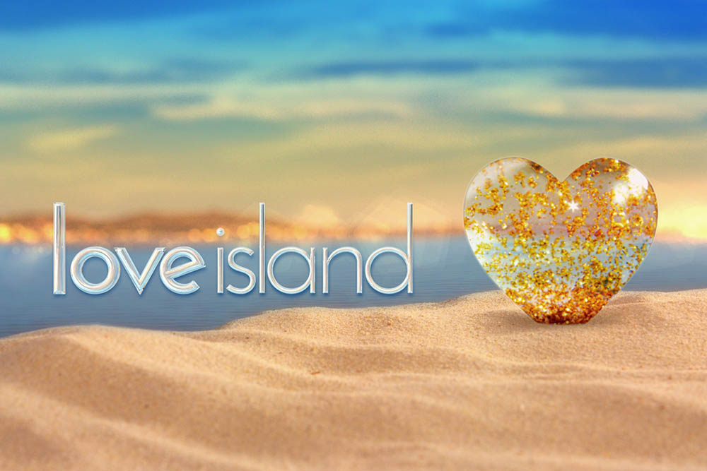 The logo of Love Island show