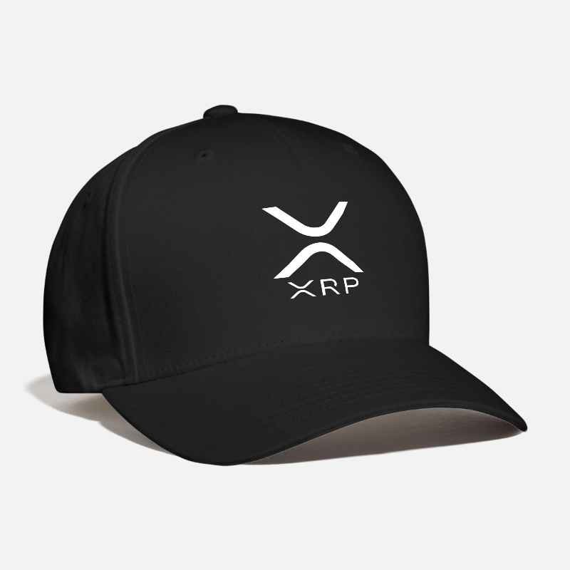 A black XRP Crypto Hat