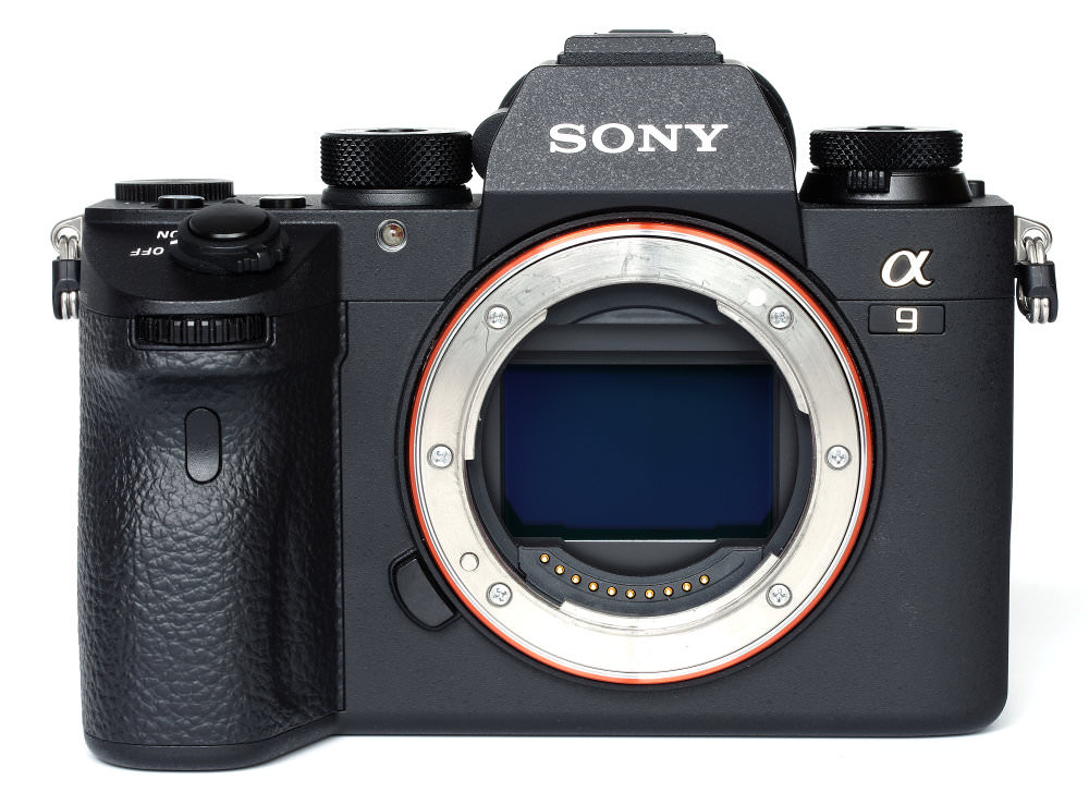 A Sony E-Mount lens camera