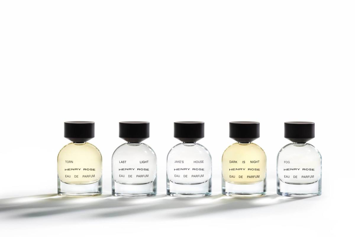 Five bottles of Henry Rose Sheep's Clothing Eau de Parfum
