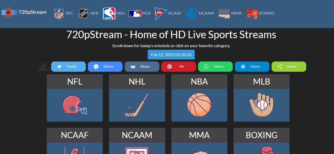 720pstream - Is It The Best Sports Streaming Site?