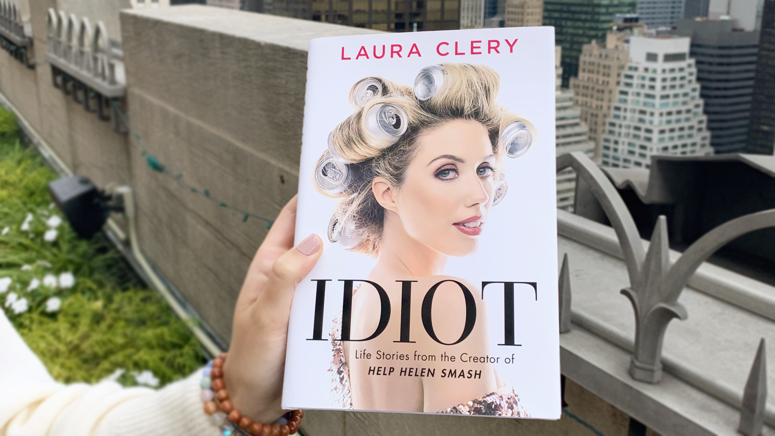 Laura Clery's book titled Idiot