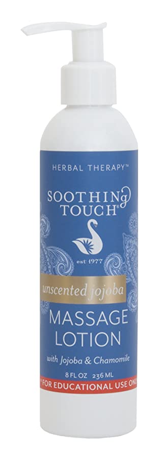 Soothing Touch Unscented Jojoba Lotion For Massage
