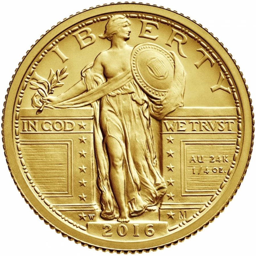 2016 W Standing Liberty Centennial Gold Coin