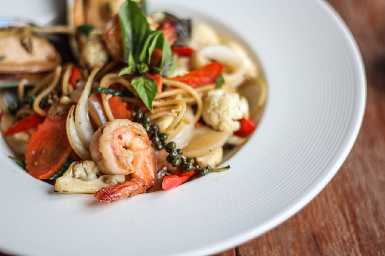 Pasta-with-seafood