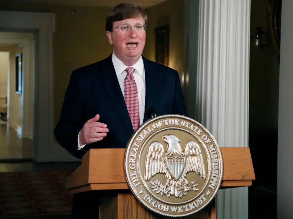 Tate Reeves - Mississippi Governor COVID Eternal Life Belief