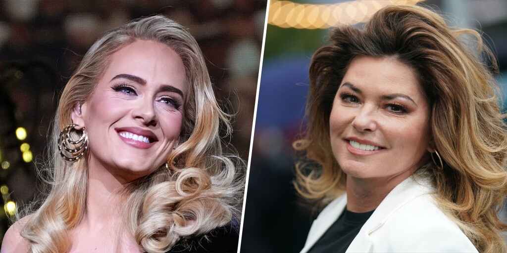 Adele Is Surprised To See Shania Twain In Her Las Vegas Concert Crowd