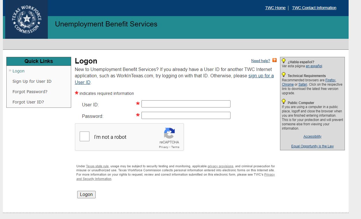 Log In Twc - Employer Benefits Services Is Twc's Free Online System That Enables Employers To Manage Their Benefits