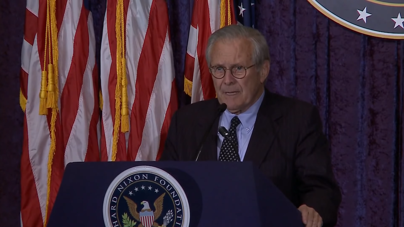 Donald Rumsfeld - Still There