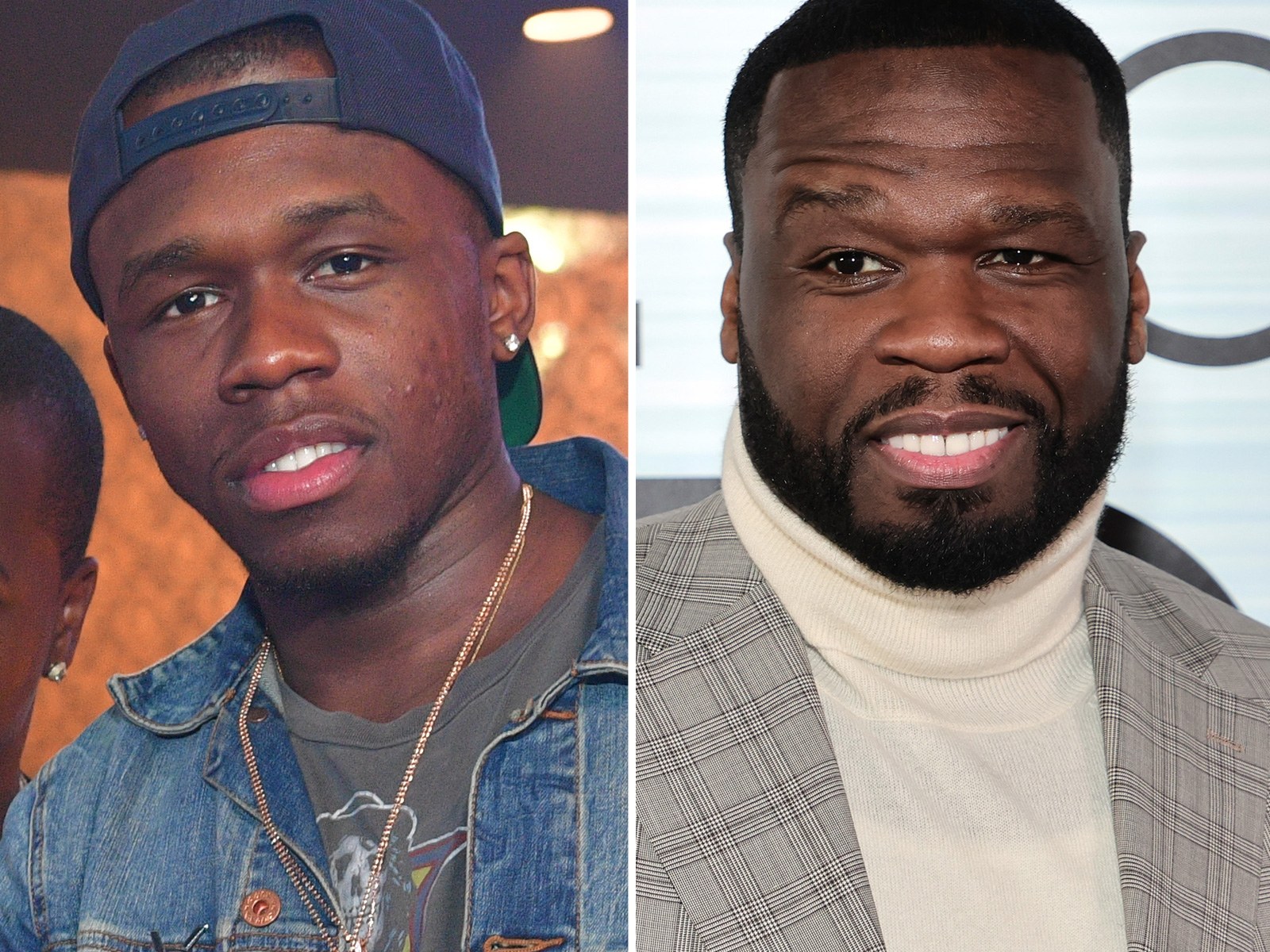 Marquise and his father 50 Cent